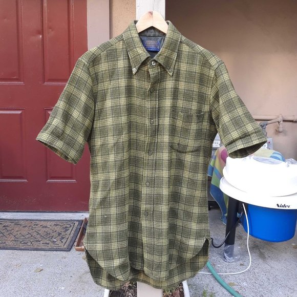 Pendleton Olive Green Shirt - Picture 1 of 3